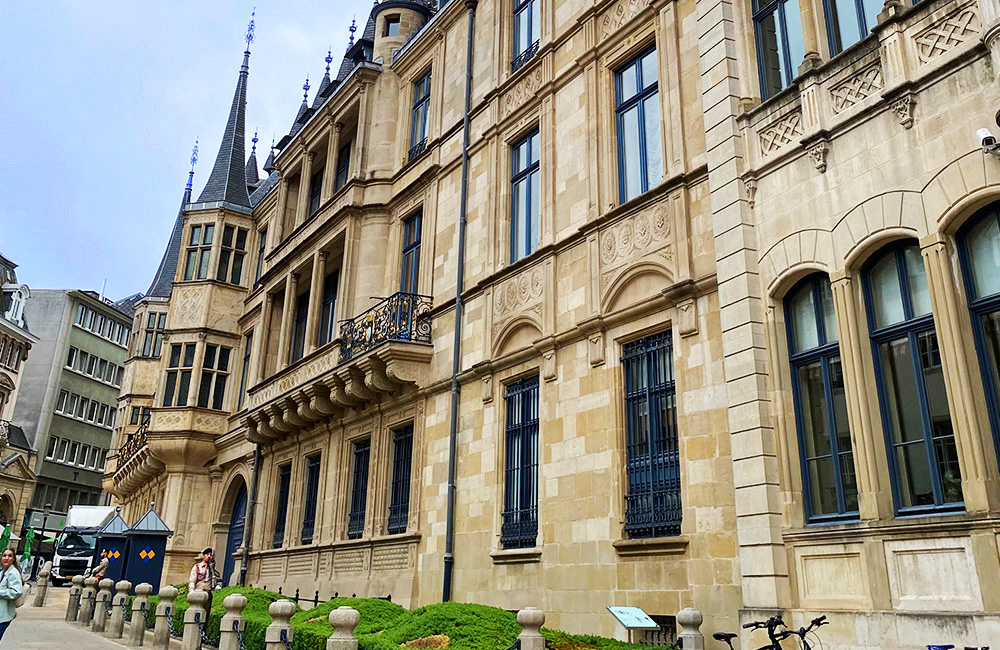 Ducal palace in Luxembourg City Ducal palace in Luxembourg City