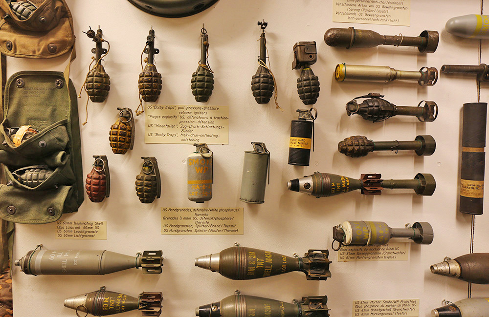 Inside the Diekirch Museum Inside the Diekirch Museum