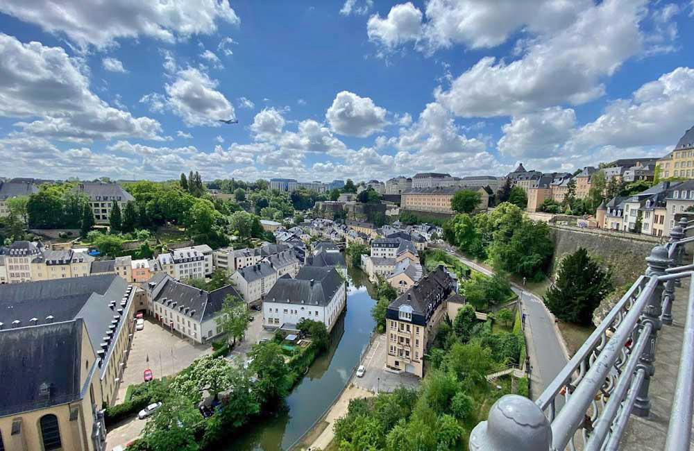 Luxembourg City old town Luxembourg City old town