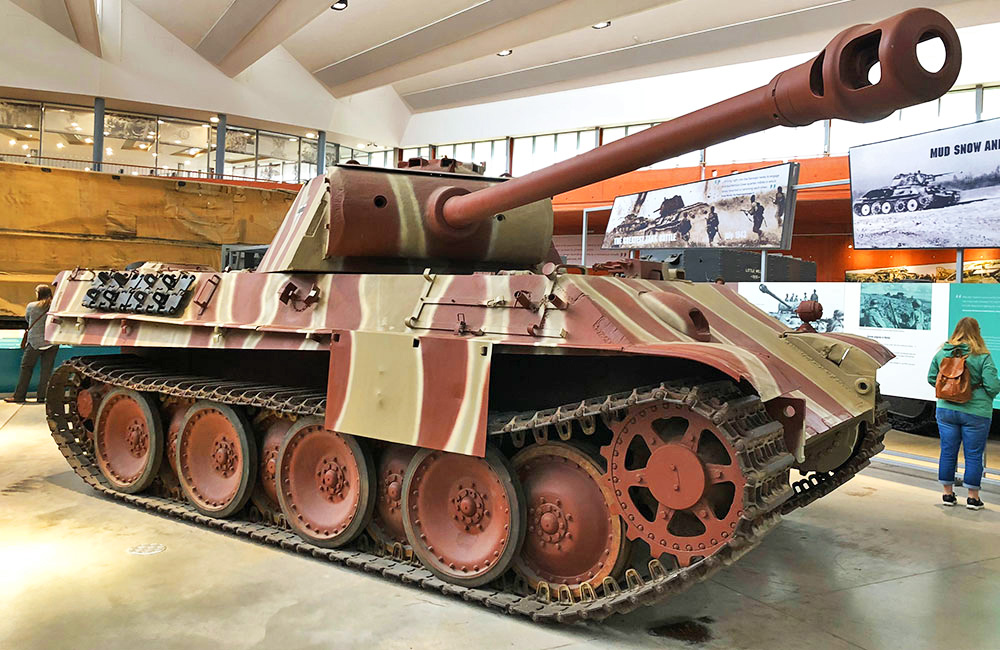 Panther tank in Bovington Panther tank in Bovington