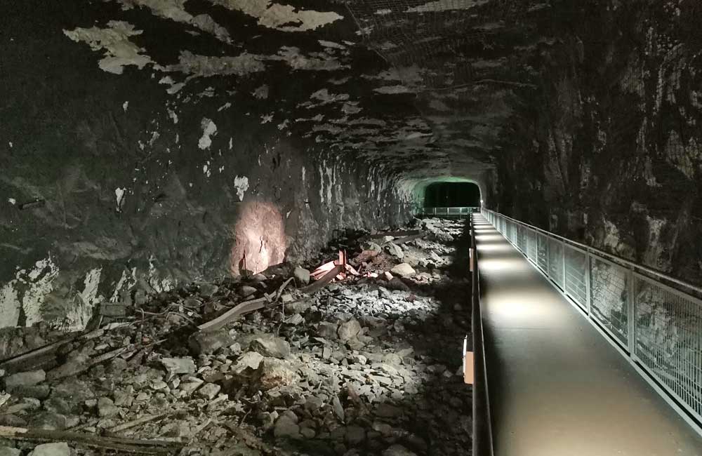 Tunnel at Camp Dora Tunnel at Camp Dora