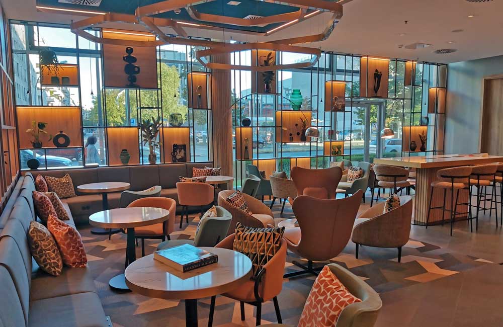 Hotel lobby in Germany Hotel lobby in Germany