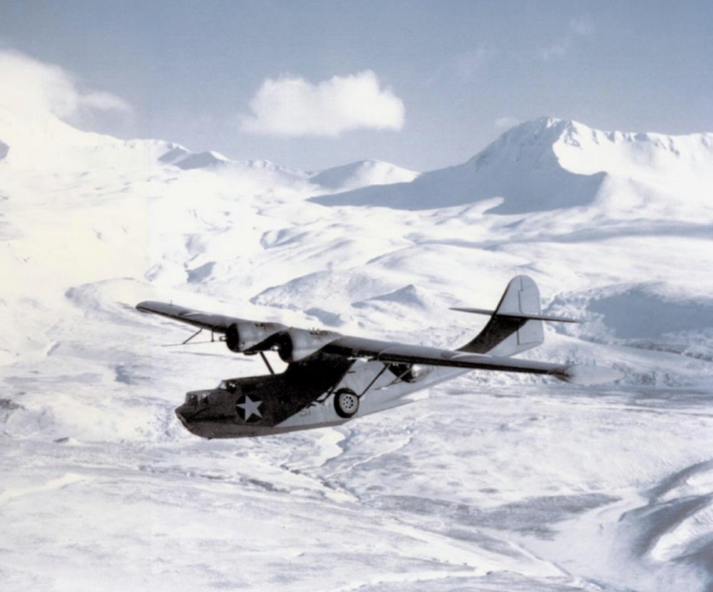 Can you identify this World War II-era American flying boat?