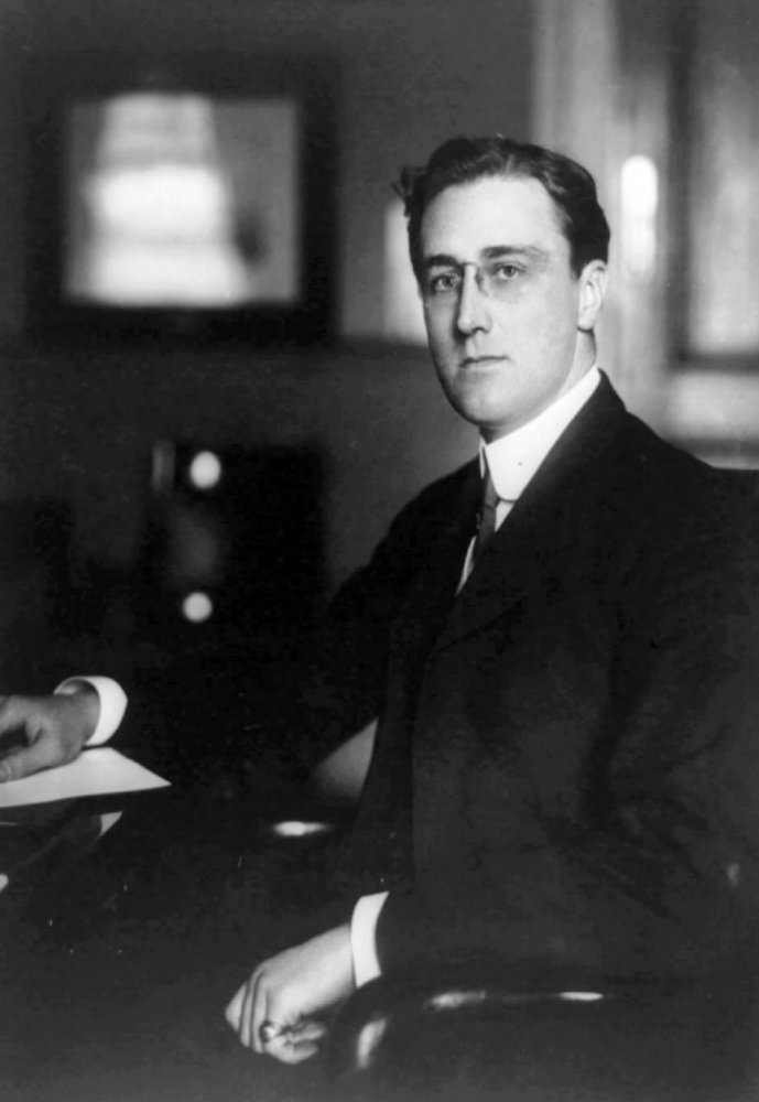F. D. Roosevelt, the President who led America through World War II, never served as a soldier. He was, however, a high-ranking civilian official at one branch of the military in the 1910s. Which branch was it?