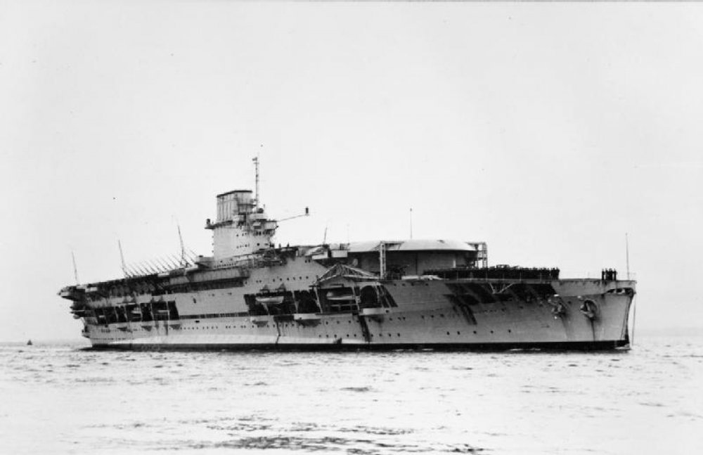 Which nation was the first to lose a carrier during World War II?