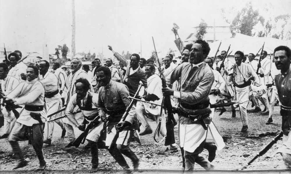 Which African country was invaded and conquered by Fascist Italy in 1935-37 as one of the preludes to World War II? 
