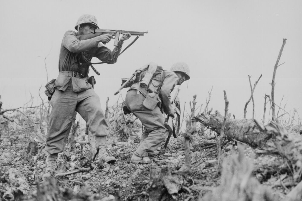 Which nation's officers had a reputation for not ducking under enemy fire because they thought a display of fear would have been bad for morale? (Not necessarily depicted in the photo.)