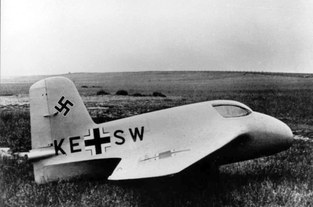 Which of these German experimental planes was designed to run on coal as fuel? (Not necessarily depicted in the image.)