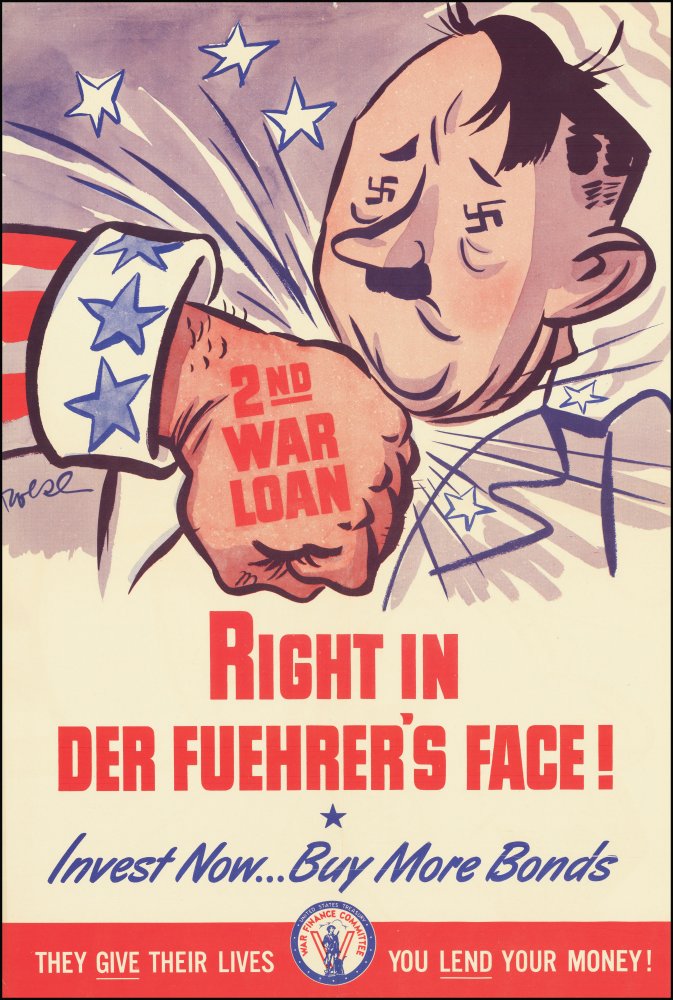How many War Loan Drives did the U.S. have during World War II?