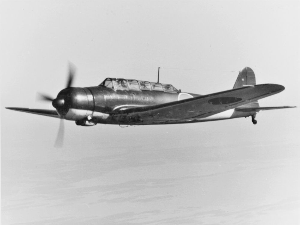 Can you identify this World War II-era Japanese warplane? Hint: it’s a type that participated in the attack on Pearl Harbor.