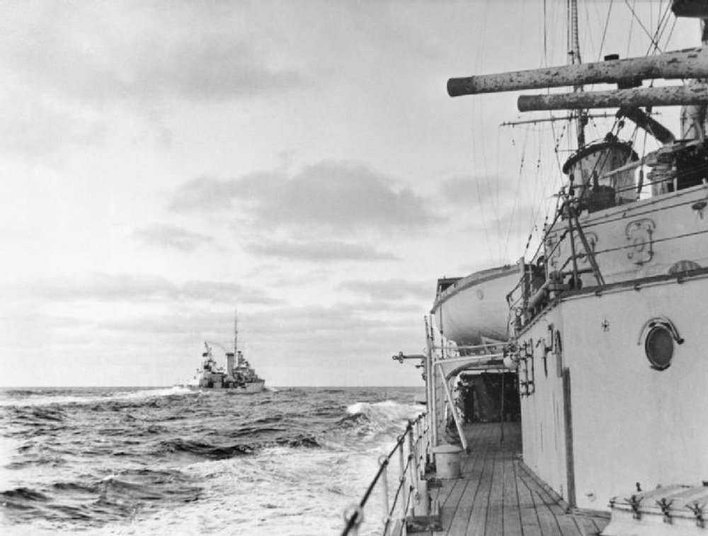 Which was the first naval battle of World War II?