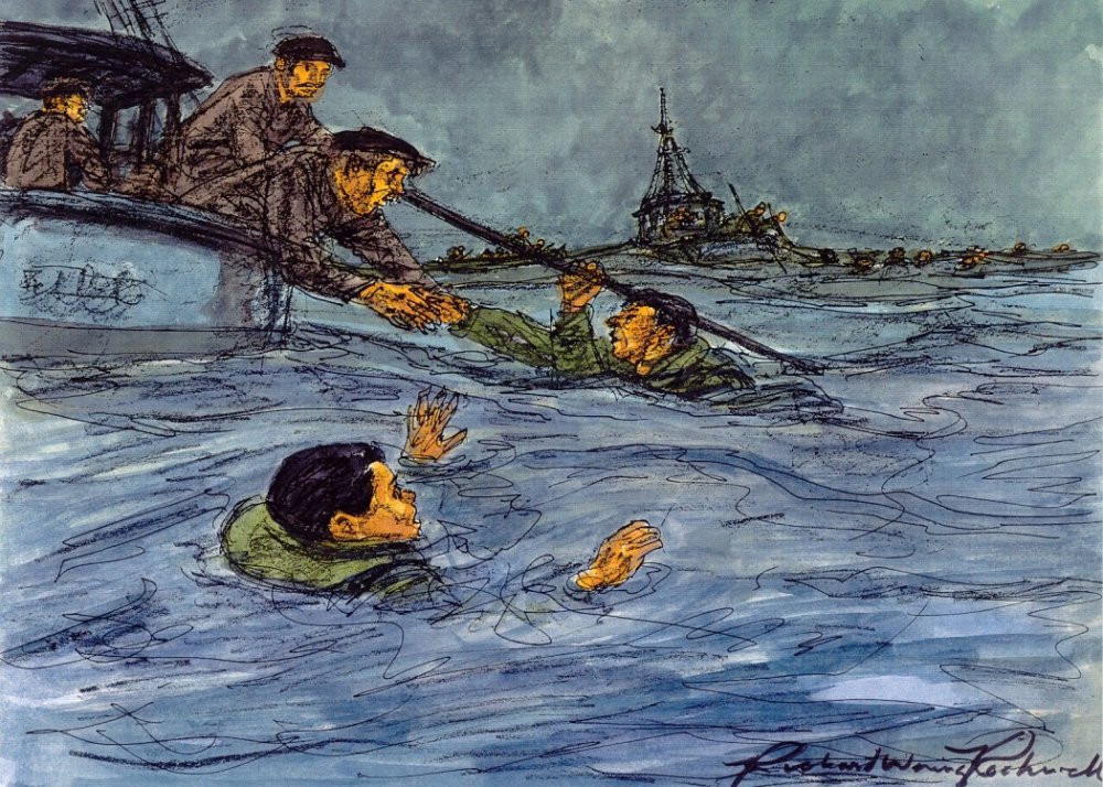 Which one of these was NOT a contributing factor to the death of over 800 people, most of them American soldiers, when the troopship Léopoldville sank off the coast of Normandy on Christmas Eve, 1944?