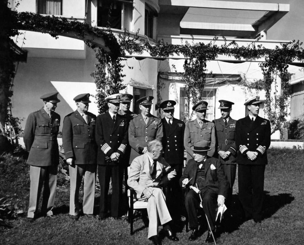 At which Allied war conference did the Allies articulate a demand for 