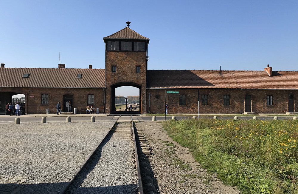 Birkenau entrance