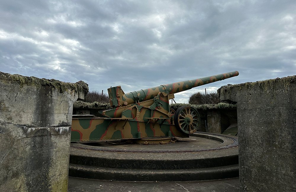 Batterie Dollman gun pit Batterie Dollman gun pit