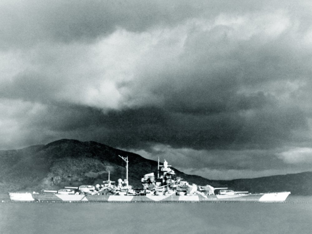 The German battleship Tirpitz, the Bismarck’s sister ship, was nicknamed “The Lonely Queen of the North” because she barely saw any action. What was the only operation during which she actually fired her main battery?