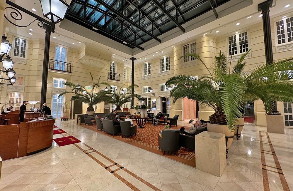 Hotel Lobby in Warsaw