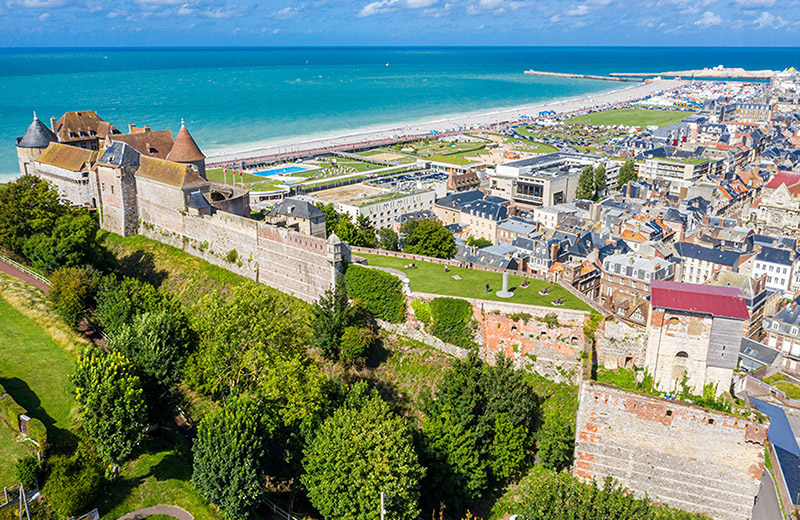 Aerial view of Dieppe Aerial view of Dieppe