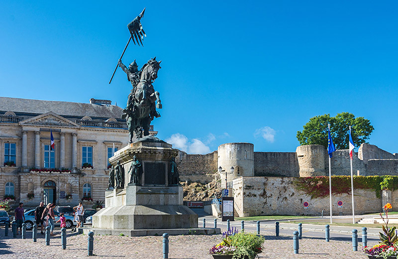 William the Conqueror's castle in Falaise William the Conqueror's castle in Falaise
