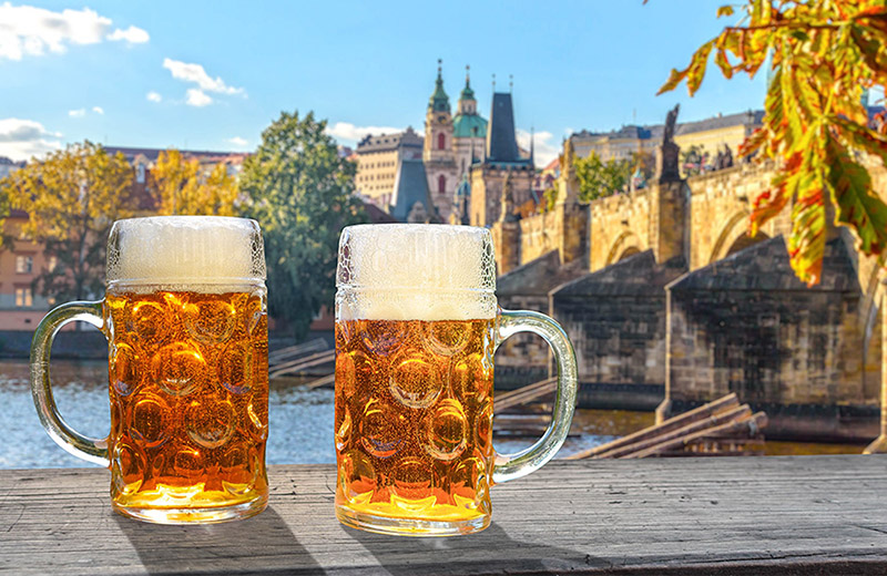 Beer in Prague
