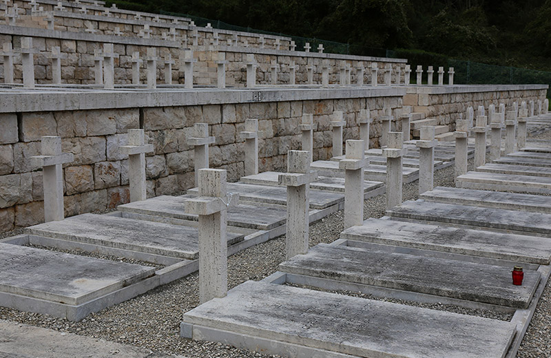 Polish graves, Monte Cassino Polish graves, Monte Cassino