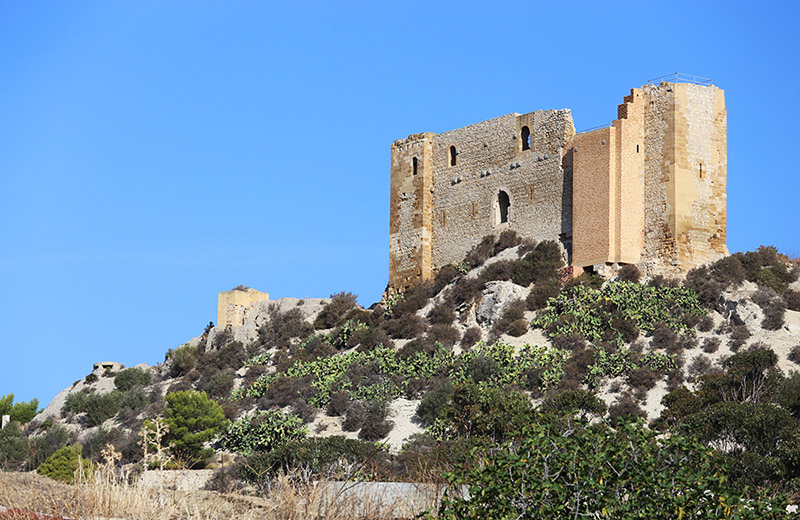 Italian artillery command point Italian artillery command point
