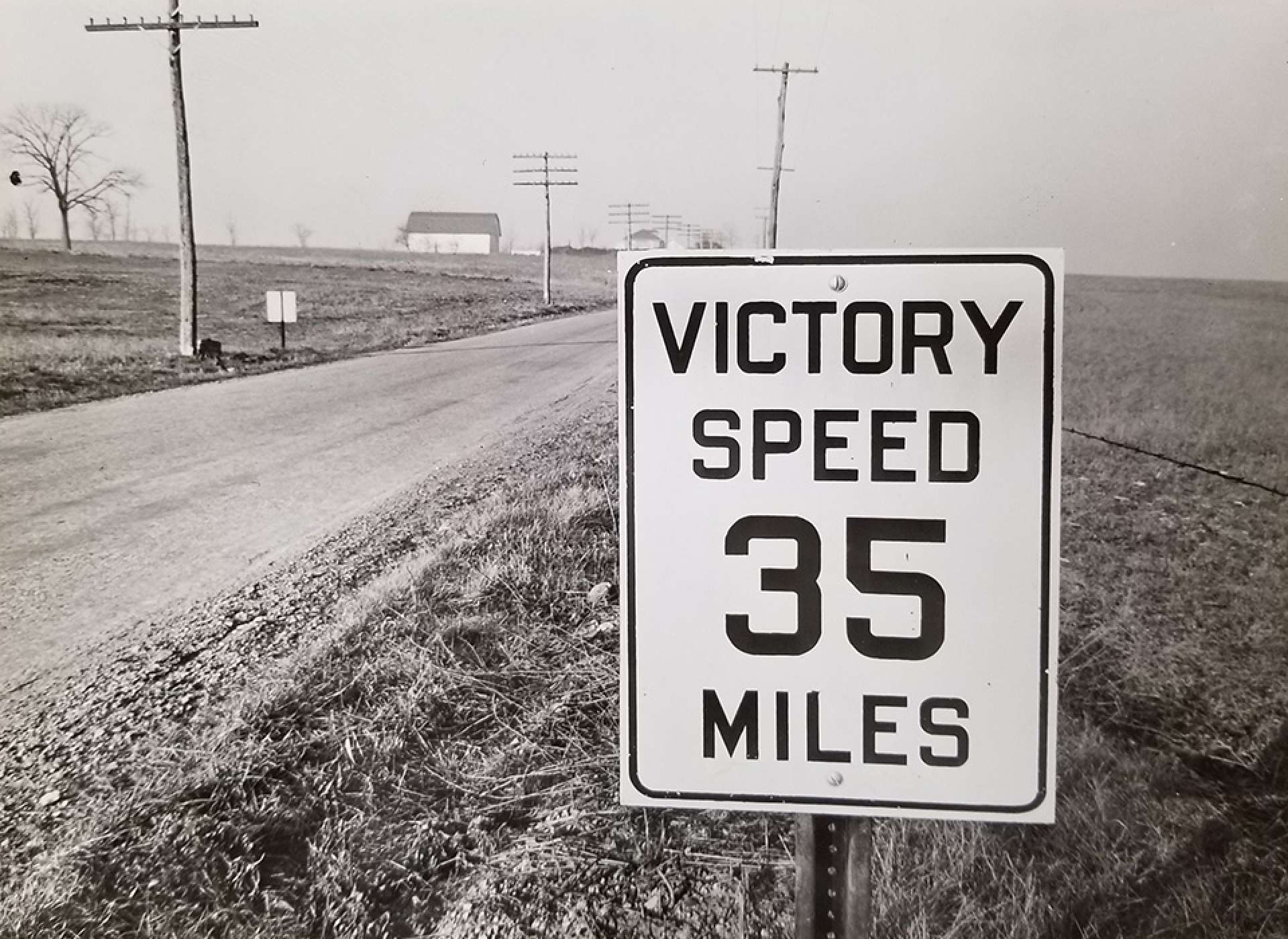 Why was the speed limit reduced to the “Victory Speed” of 35 mph all across the U.S. during World War II?