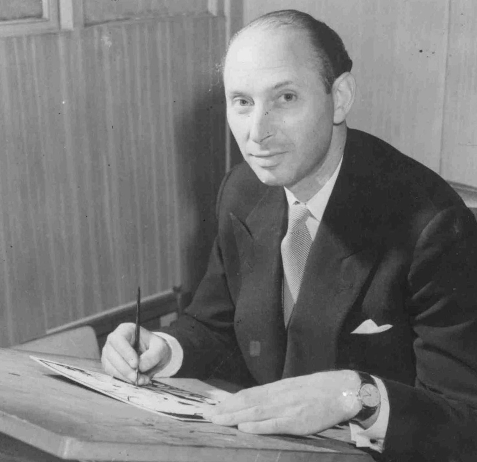 In March 1942, British political cartoonist Philip Zec caused a major uproar in British government with one of his cartoons. What was it about?