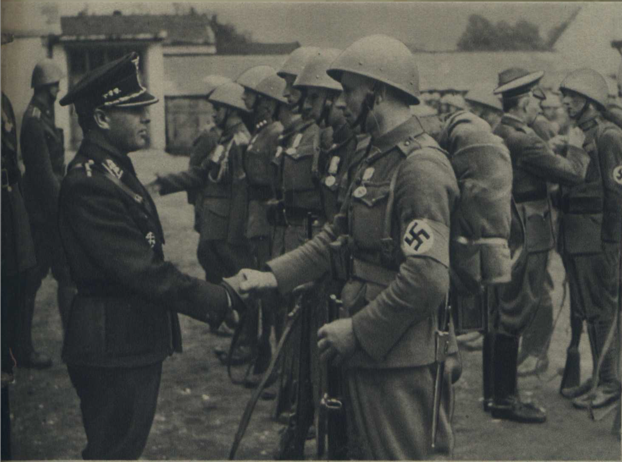 Which of these acts of aggression by Axis countries occurred during, rather than before, World War II? (Photo does not necessarily depict the correct answer.)