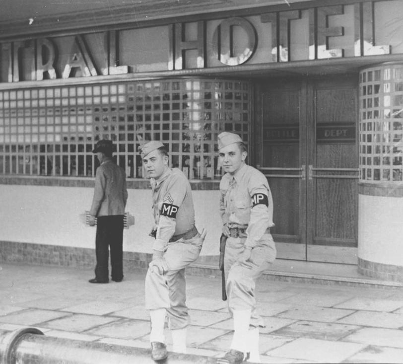 U.S. soldiers stationed overseas sometimes got in violent conflicts with either civilians, the soldiers or an allied country, or black troops from their own ranks. Which of these four incidents did NOT have racial conflict as its primary instigator? (Photo does not necessarily depict the correct answer.)