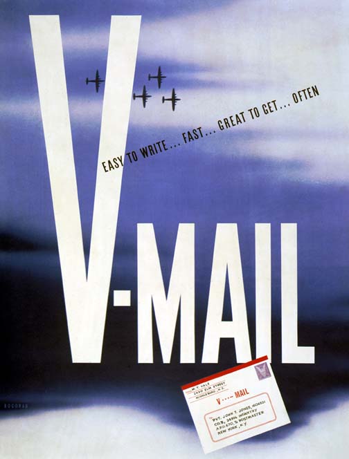 V-mail, or Victory Mail, was an American system to allow soldiers to send letters home quickly during World War II. What technology did it utilize?