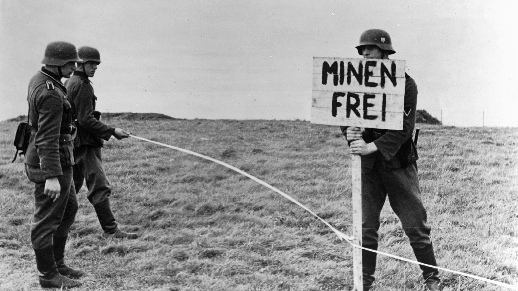 What was special about the Topfmine, a type of German mine used in World War II?