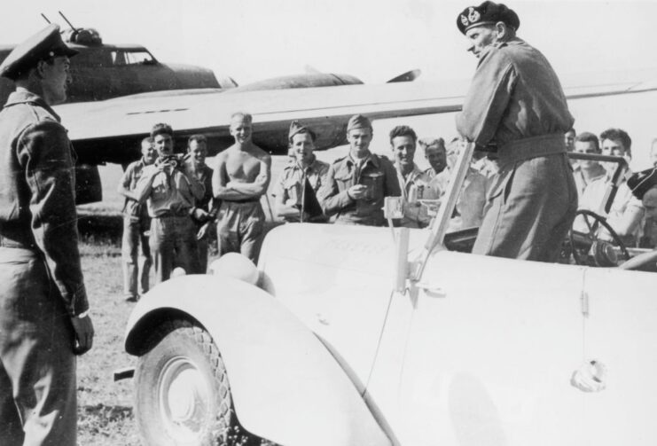 In April 1943, British General Bernard Law Montgomery won a B-17 Flying Fortress bomber on a bet he made with Eisenhower’s chief of staff. What happened to the plane in the end?