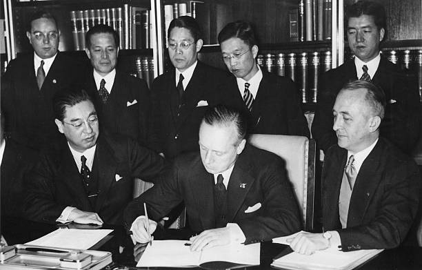 The Anti-Comintern Pact of 1936 was an anti-communist pact between Germany and Japan which formed the basis of the alliance of the two countries in World War II. Later, four other nations also signed the pact before World War II, and seven more after the war began. Which one of these four countries signed it AFTER the war started?