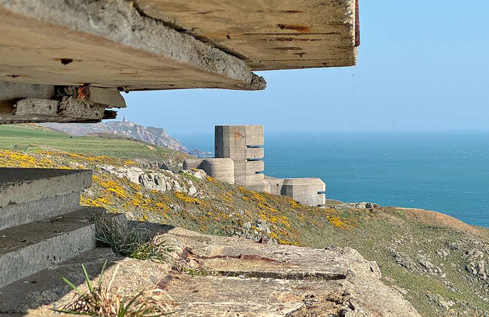 German observation bunkers German observation bunkers