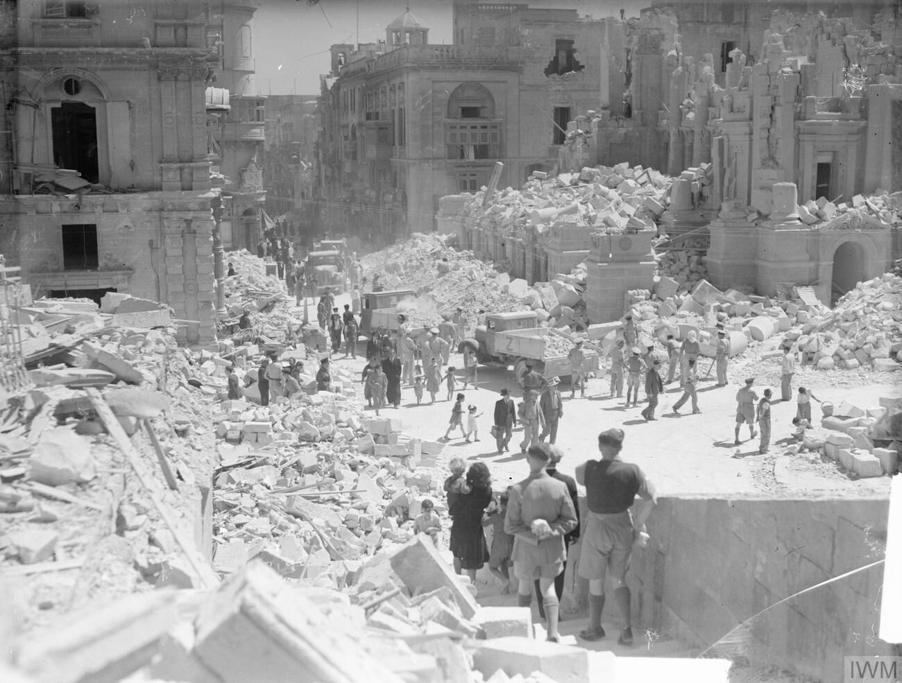 What was the strategic importance of the British-held Mediterranean island of Malta in World War II?