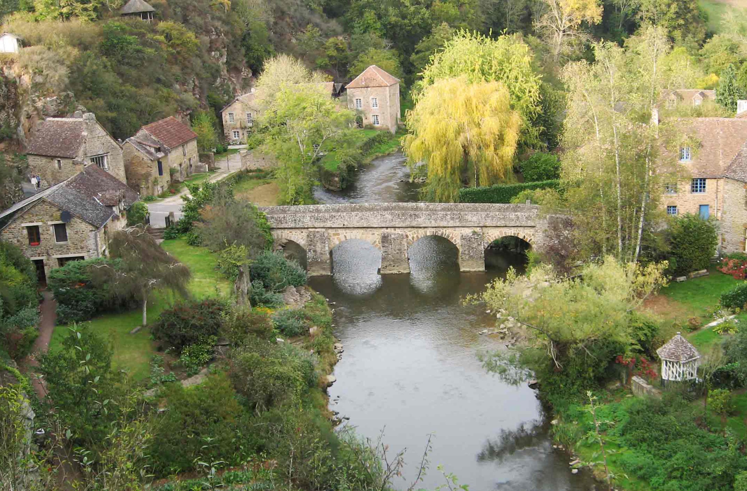 For what historical reason is Normandy, the site of the Allied D-Day landings in World War II, called “Normandie” in French, “nor-“ meaning “north”?