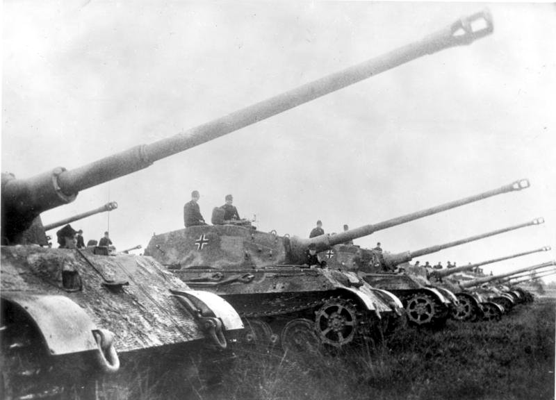 Where did the German Tiger II tank first see action?
