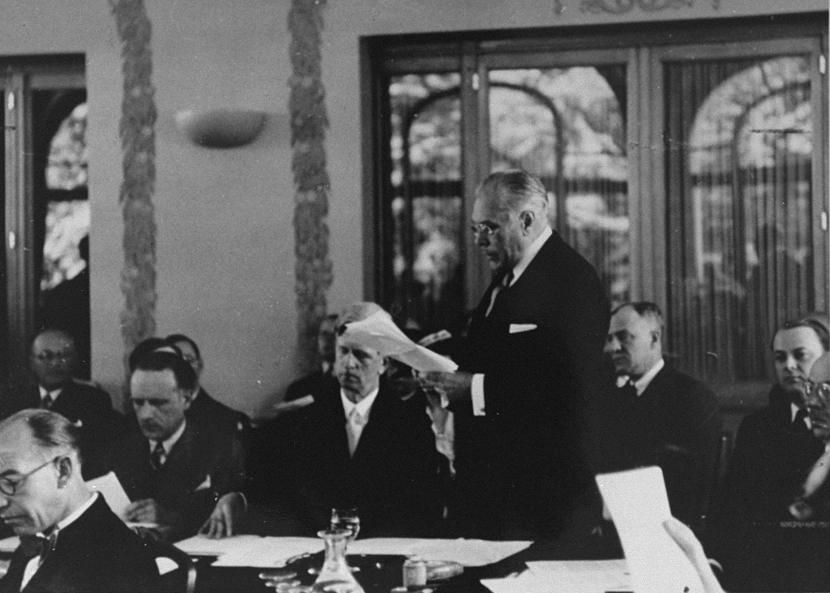 The Évian Conference of July 1938 was held in France at the initiative of President F. D. Roosevelt. It was attended by 32 nations and 24 other organizations, and it addressed the plight of Jewish refugees fleeing Nazi Germany and Austria. The conference was a failure, with only two countries volunteering to accept large numbers of refugees. Which countries were these?