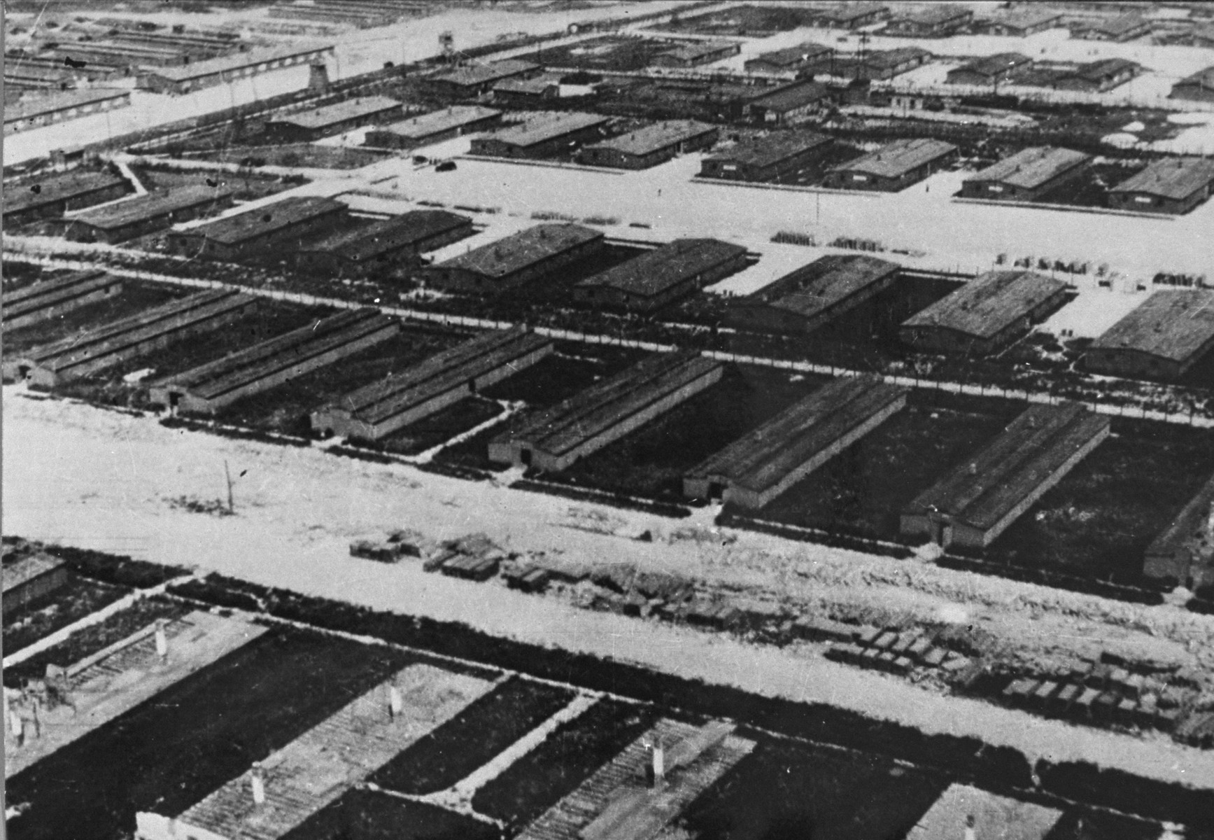 Which Allied nation’s soldiers were the first to liberate a major concentration camp during World War II?