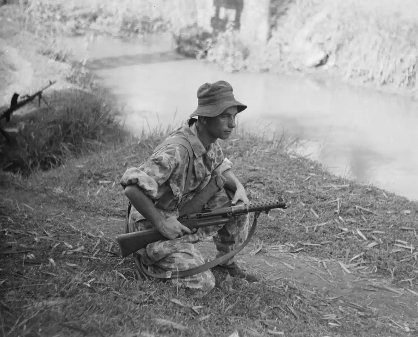 Can you identify this World War II-era British submachine gun?