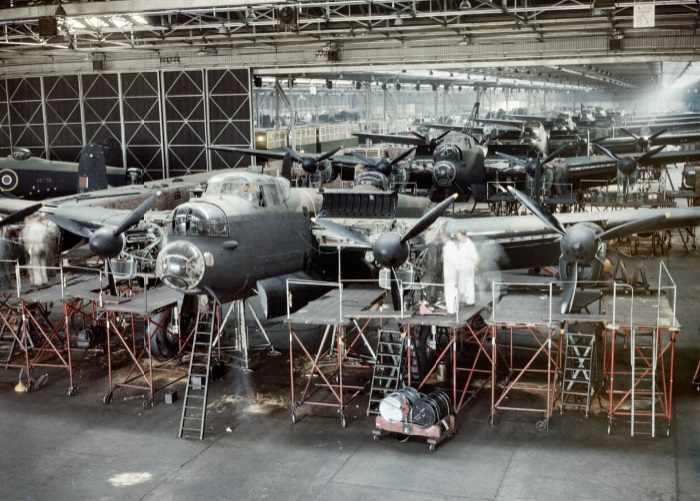 Which was the most-produced British bomber of World War II? (Photo does not necessarily depict the correct answer.)