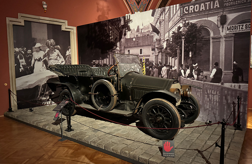 Franz Ferdinand's car at the Vienna Museum of Military History