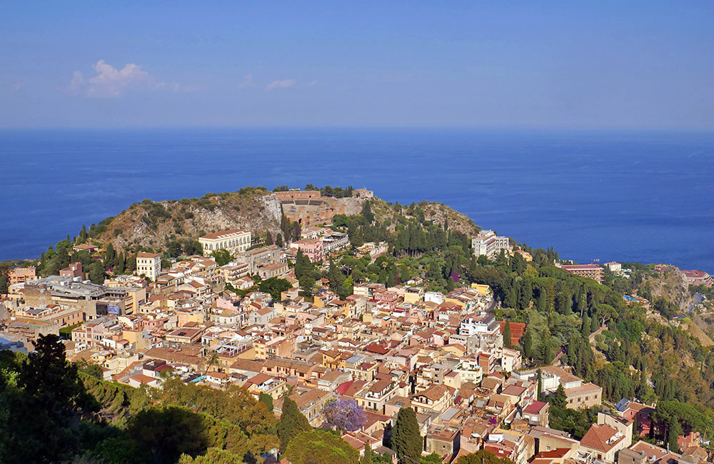 Taormina panorama Taormina panorama