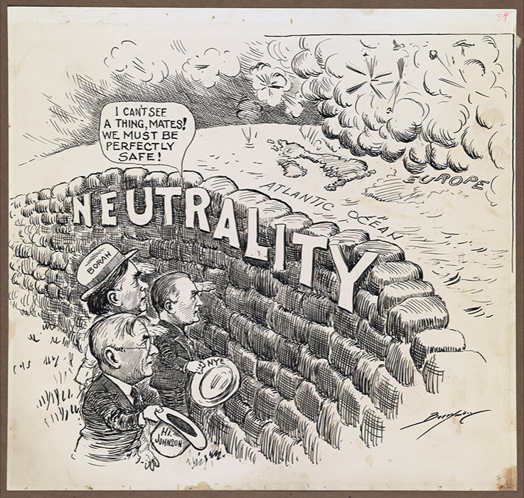 U.S. Congress passed a number of Neutrality Acts during the 1930s, the last one in November 1939. Which one of these was a provision in the Neutrality Act of 1939?
