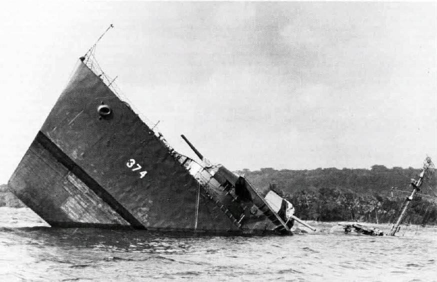 What kind of ship was the first U.S. Navy warship to be lost during World War II? (Photo does not necessarily depict the correct answer.)