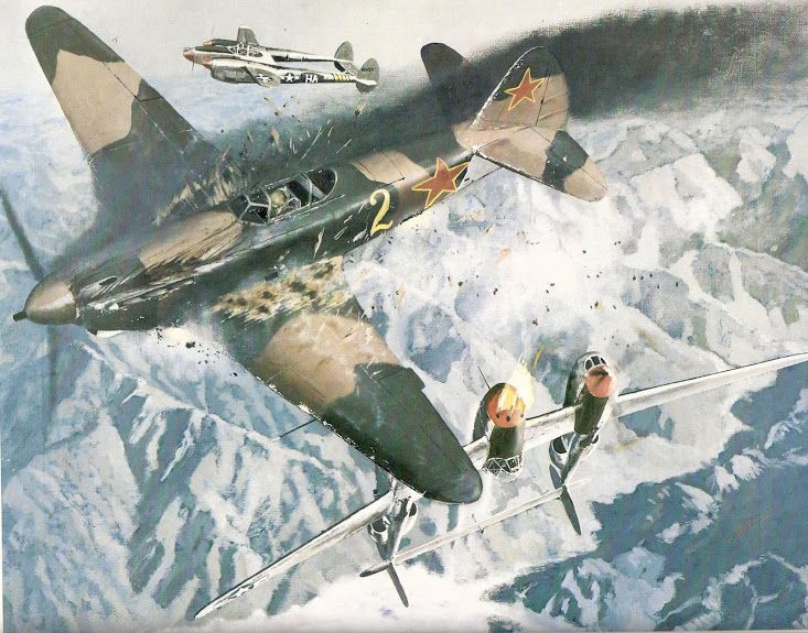 Over which European country did allied American and Soviet fighters tangle in a deadly case of mistaken identities in November 1944?