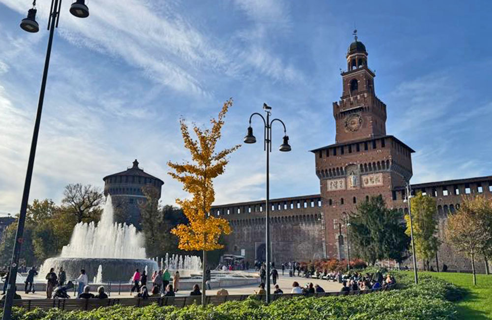 Castello Sforzesco in Milan Castello Sforzesco in Milan
