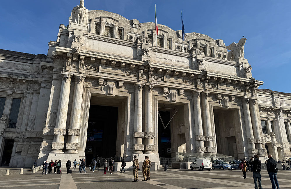 Central railway station of Milan Central railway station of Milan