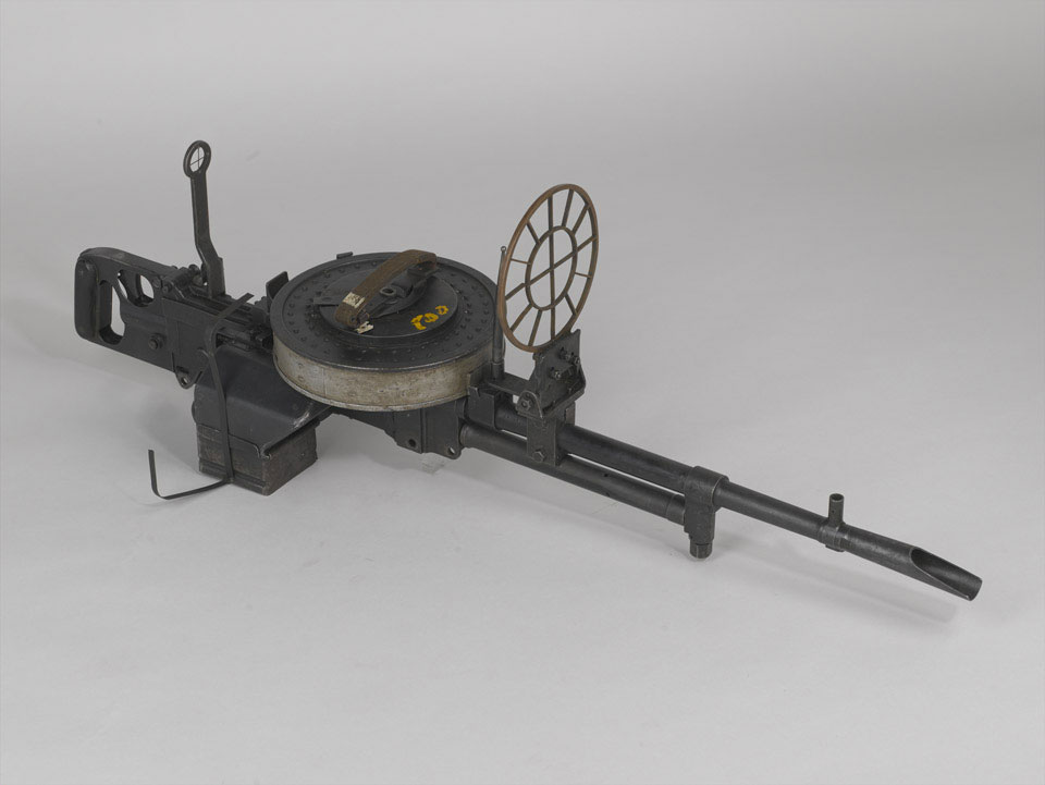 Can you identify this World War II-era machine gun?